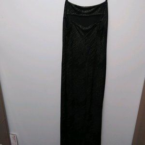 Long Black Dress with Sparkles